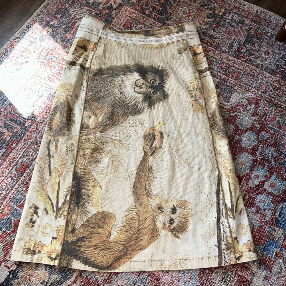 Gattinoni midi skirt